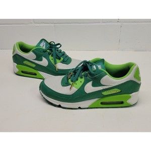 Nike Air Max 90 St. Patrick's Day Shamrock Embossed DD8555-300 Size 8.5